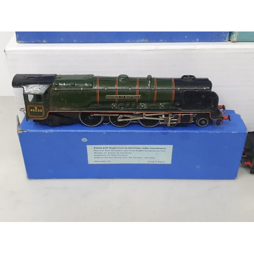 79 - A boxed Hornby Dublo EDL1 'Sir Nigel Gresley' with boxed D1 Tender dated 1/49, and a boxed EDL12 glo... 