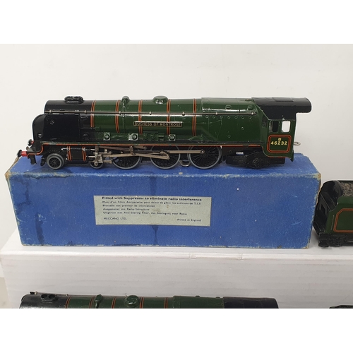 80 - Two boxed Hornby Dublo EDL12 'Duchess of Montrose', one with boxed Tender the other unboxed, and a b... 