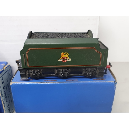 80 - Two boxed Hornby Dublo EDL12 'Duchess of Montrose', one with boxed Tender the other unboxed, and a b... 