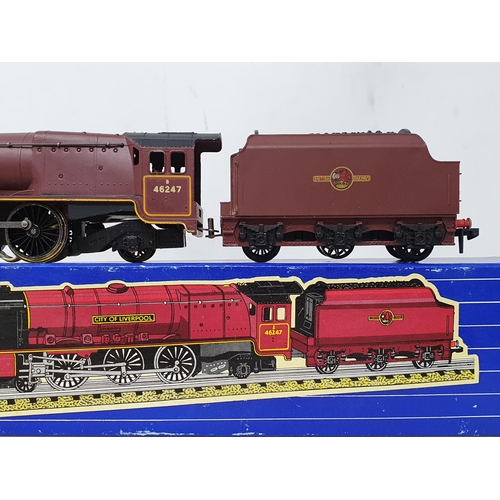 86 - A boxed Hornby Dublo 3226 'City of Liverpool' Locomotive with guarantee