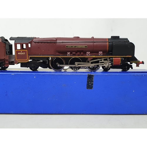 86 - A boxed Hornby Dublo 3226 'City of Liverpool' Locomotive with guarantee