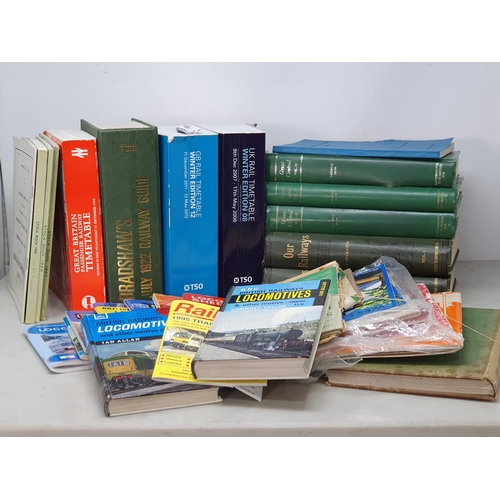 419 - A box of Railway Books and Pamphlets including Dow, George, 'Great Central', Pendleton. J., 'Our Rai... 