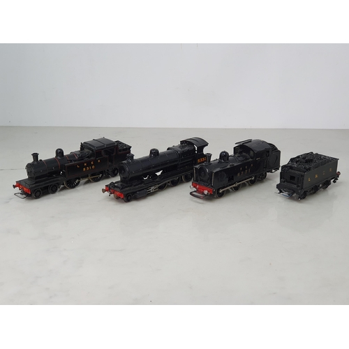 425 - Three kit built 00 gauge LNER Locomotives including N5 0-6-2T, F6 4-4-2T and 04 Class 2-8-0 Locomoti... 