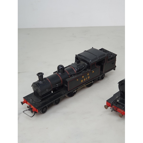 425 - Three kit built 00 gauge LNER Locomotives including N5 0-6-2T, F6 4-4-2T and 04 Class 2-8-0 Locomoti... 