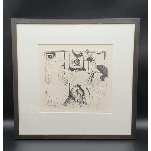 271 - EDWARD BURRA (1905-1976)
Surreal Cafe, (1972) etching, signed in pencil, and numbered 62/75, Pl. 10 ... 