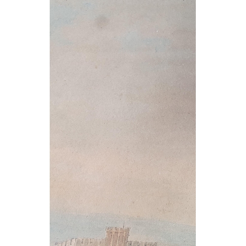 300 - JOSEPH MALLORD WILLIAM TURNER RA (1775-1851)
Hampton Court, Herefordshire, watercolour on paper,  la... 