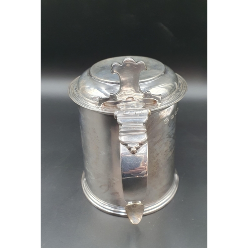 101 - A George V silver Quart Tankard inscribed on base 