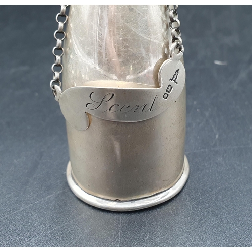 65 - An Edward VII silver Scent Bottle and Stopper, with 