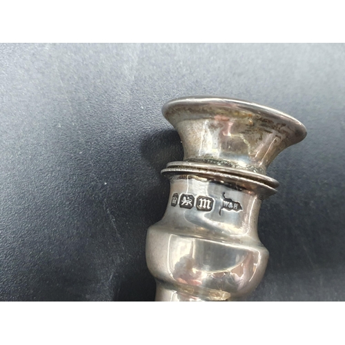 65 - An Edward VII silver Scent Bottle and Stopper, with 