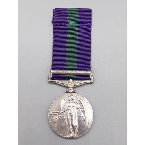 668 - General Service Medal with 'N.W. Persia' Clasp engraved to 5329885 Pte. W.T. Eacott, Royal Berkshire... 