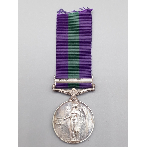 679 - General Service Medal with 'Palestine 1945-48' Clasp engraved to AS3720 Pte. N. Letuka, Africa Pione... 