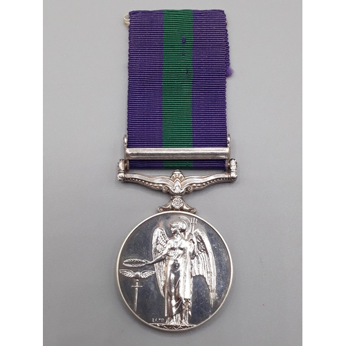 680 - General Service Medal with 'Palestine 1945-48' Clasp engraved to 14046783 Spr R.C. Sorby, Royal Engi... 