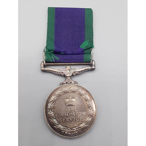 685 - Campaign Service Medal with 'Borneo' Clasp engraved to Lieutenant H. Ingram, Queen Alexandra's Royal... 