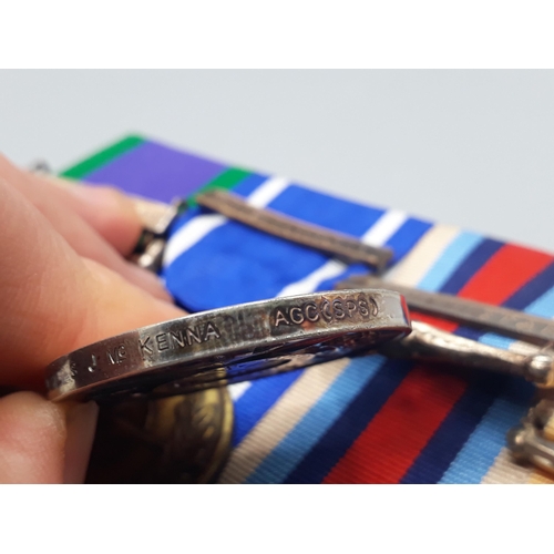 690 - Four; Campaign Service Medal with 'Northern Ireland' Clasp, NATO Medal with 'Former Yugoslavia' Clas... 