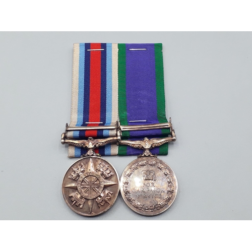 700 - Pair; Campaign Service Medal with 'Northern Ireland' Clasp and Operational Service Medal with 'Afgha... 