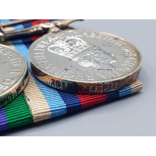 701 - Two; Campaign Service Medal with 'Northern Ireland' Clasp and Operational Service Medal with 'Afghan... 