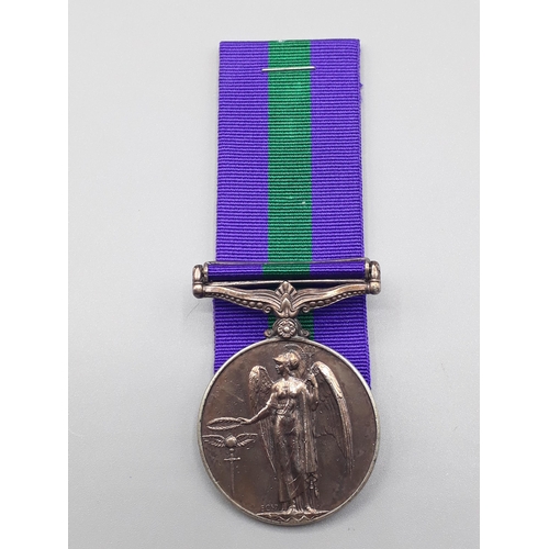 704 - General Service Medal with 'Palestine' Clasp engraved to 2877825 D.T. McPhee, Argyll & Sutherland Hi... 