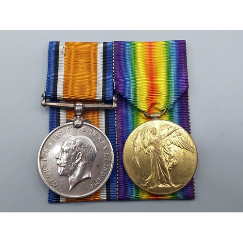 705 - Pair; WWI British War and Victory Medals engraved to 277274 Pte. J.P. Kerr, 1/5th Battalion Argyll &... 