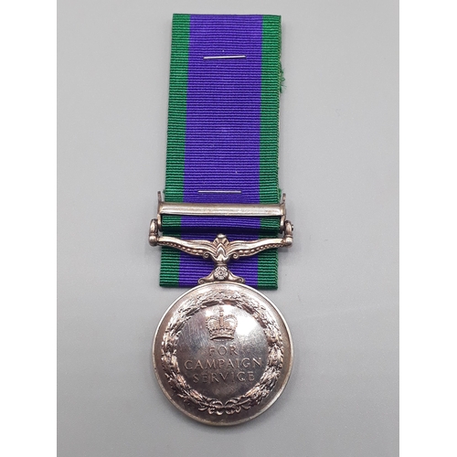 716 - Campaign Service Medal with 'Borneo' Clasp engraved to 23119349 Pte. D. Reid Argyll & Sutherland Hig... 