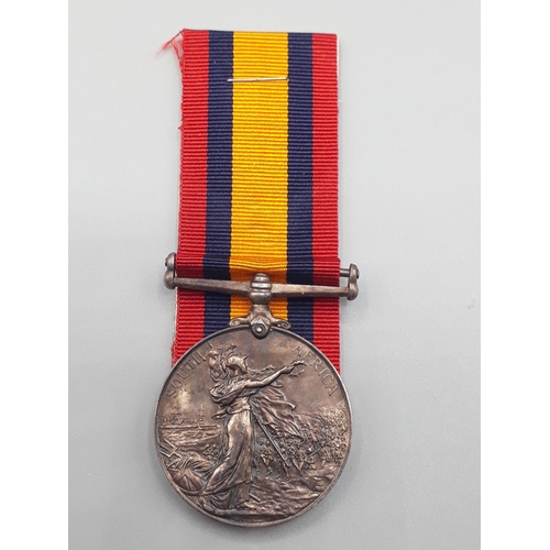 719 - Queen's South Africa Medal engraved to 8731 Pte. J. Clark, 3rd Volunteer Company, Argyll & Sutherlan... 