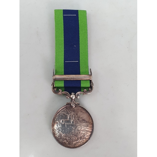 724 - India General Service Medal with 'North West Frontier Clasp 1935' engraved to 2977793 Pte. J. Murray... 