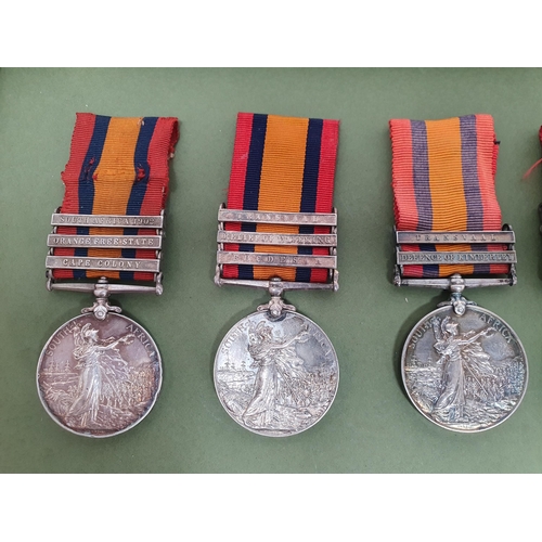 737 - An impressive Collection of twenty Queen and King's South Africa Medals and an India General Service... 