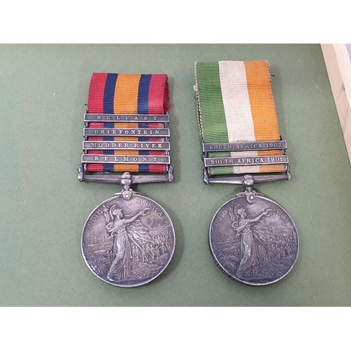 737 - An impressive Collection of twenty Queen and King's South Africa Medals and an India General Service... 