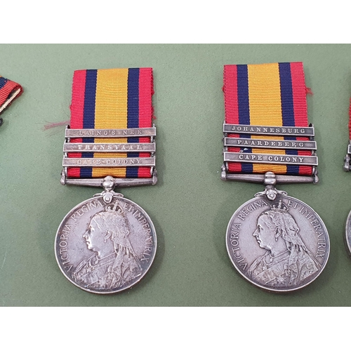 737 - An impressive Collection of twenty Queen and King's South Africa Medals and an India General Service... 