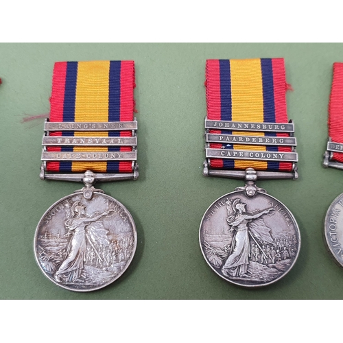 737 - An impressive Collection of twenty Queen and King's South Africa Medals and an India General Service... 