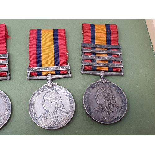 737 - An impressive Collection of twenty Queen and King's South Africa Medals and an India General Service... 