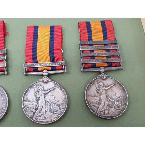 737 - An impressive Collection of twenty Queen and King's South Africa Medals and an India General Service... 