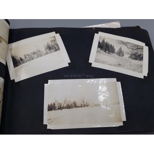 739 - A WWII Photograph Album of John W. Hayter containing 157 photos of Royal Navy Fleet Air Arm interest... 