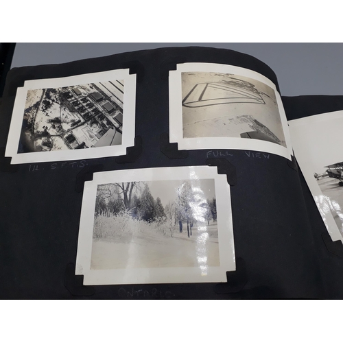 739 - A WWII Photograph Album of John W. Hayter containing 157 photos of Royal Navy Fleet Air Arm interest... 