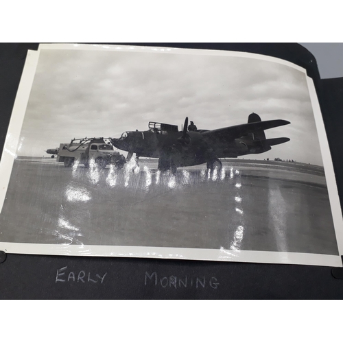 739 - A WWII Photograph Album of John W. Hayter containing 157 photos of Royal Navy Fleet Air Arm interest... 