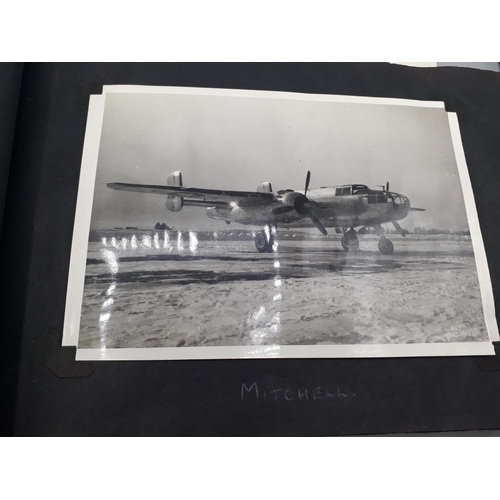 739 - A WWII Photograph Album of John W. Hayter containing 157 photos of Royal Navy Fleet Air Arm interest... 