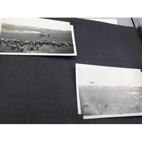 739 - A WWII Photograph Album of John W. Hayter containing 157 photos of Royal Navy Fleet Air Arm interest... 