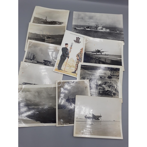 739 - A WWII Photograph Album of John W. Hayter containing 157 photos of Royal Navy Fleet Air Arm interest... 