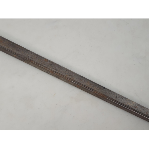 745 - A French 1874 Pattern Gras Bayonet dated 1876