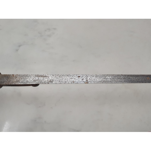 745 - A French 1874 Pattern Gras Bayonet dated 1876