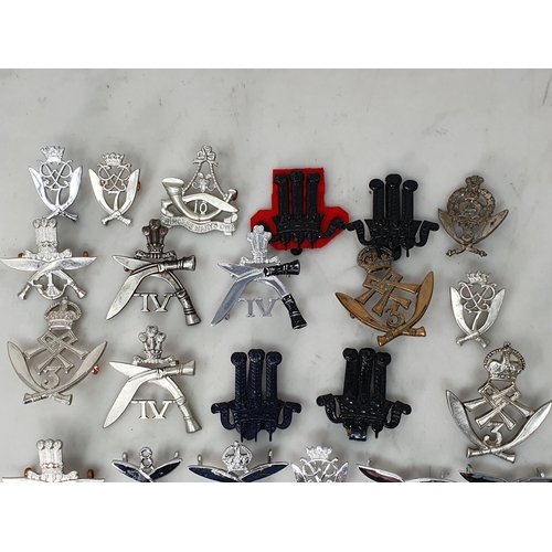 796 - A collection of Gurkha Badges