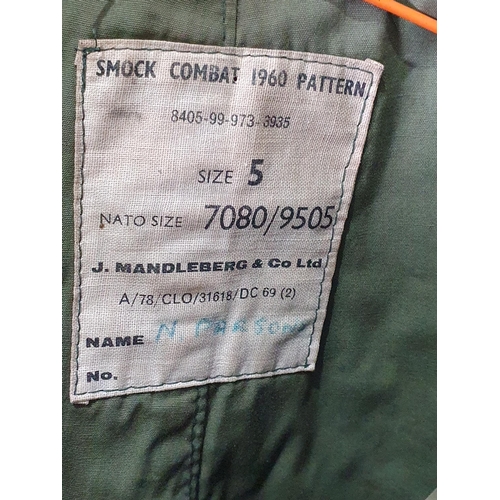 817 - A British Army 1960 Pattern olive green Combat Smock