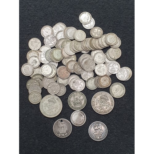 258 - A collection of British & World Coins, to include a Crown 1890, 1797 Cartwheel Penny, a selection of... 