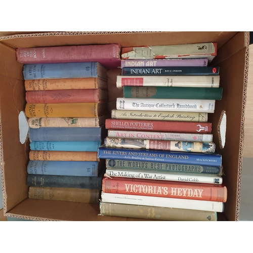 1 - Four boxes; Maritime, Whaling, Exploration, Exploration, History, Antiques, etc.