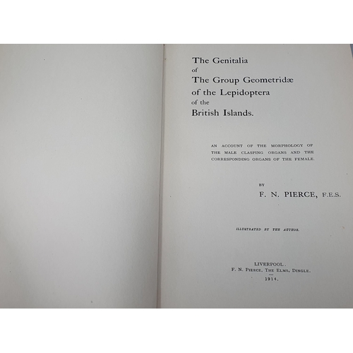 101 - Lepidoptery; PIERCE, F.N, 'The Genitalia of the Noctuidae' and 'The Geniltalia o the Geometridae'