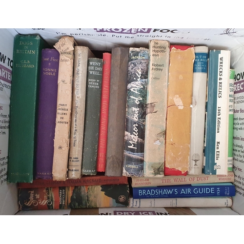 108 - Five boxes of Books; Herefordshire, Military, History, etc.