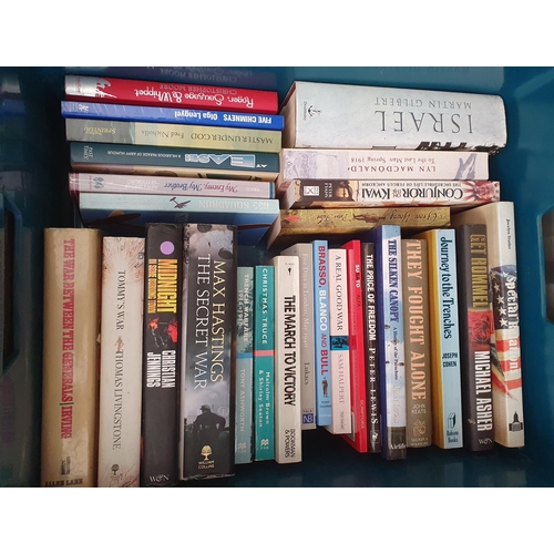 108 - Five boxes of Books; Herefordshire, Military, History, etc.