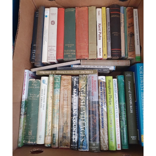 109 - Five boxes of Books; Highlands, Malverns, History, etc.