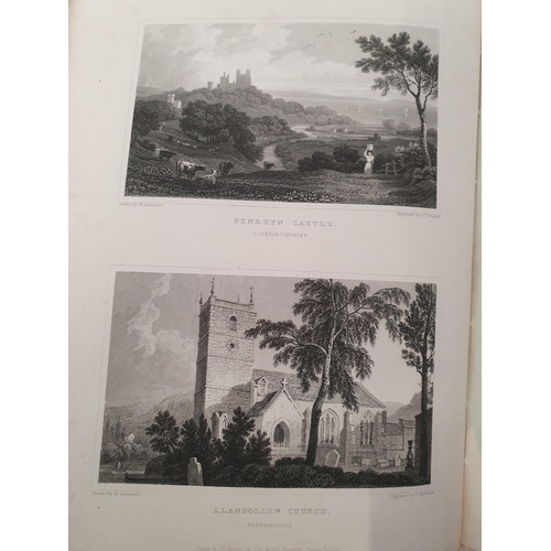 12 - Gastineau, Henry; Wales Illustrated in a Series of Views, 2 Vols., Jones & Co.