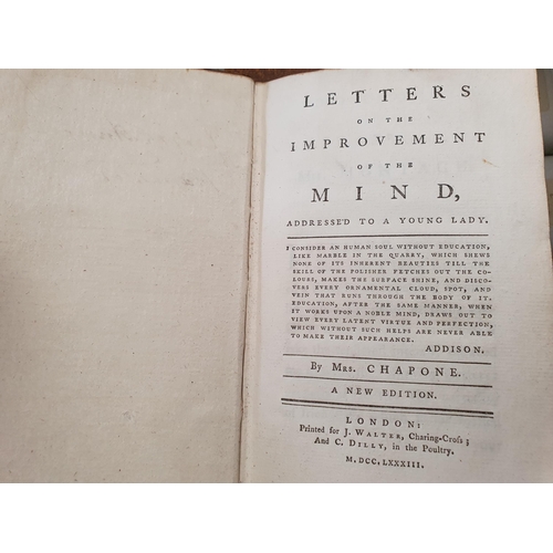 127 - A box of antique Books including 'Pinnock's Goldsmith's Rome'; PATTERSON, Daniel, 'A New and Accurat... 