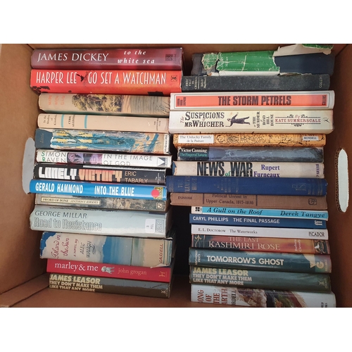 2 - Four boxes; Natural History, India, Sports Cars, Trams, Highlands, Novels, etc.